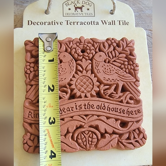 Decorative Terracotta Wall Tile By BlacK Dog Co. - Picture 4 of 4